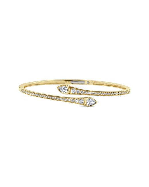 Sabrina Designs White 14K 0.99 Ct. Tw. Diamondpink Sapphire Bracelet