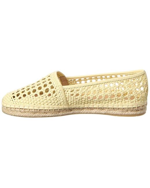 Stuart Weitzman Metallic Freya Espadrille Canvas