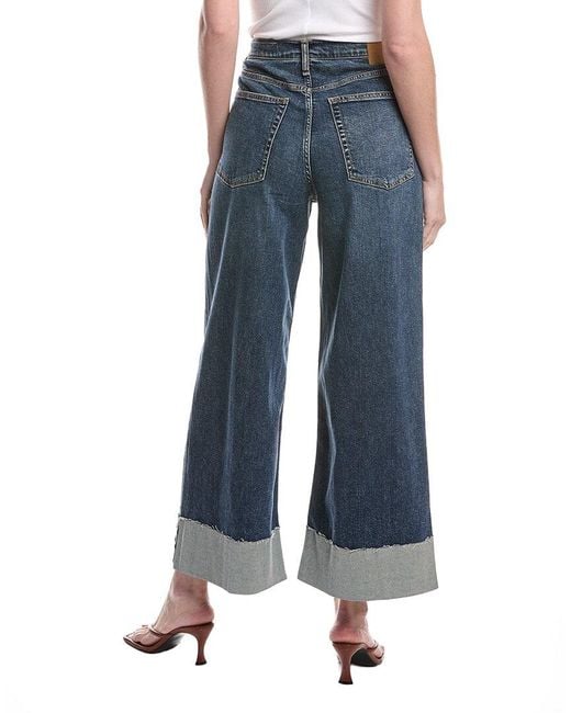 Rag & Bone Blue Sofie High-Rise Jean