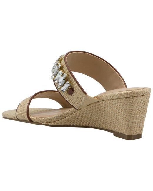 Adrienne Vittadini Metallic Acres Sandal