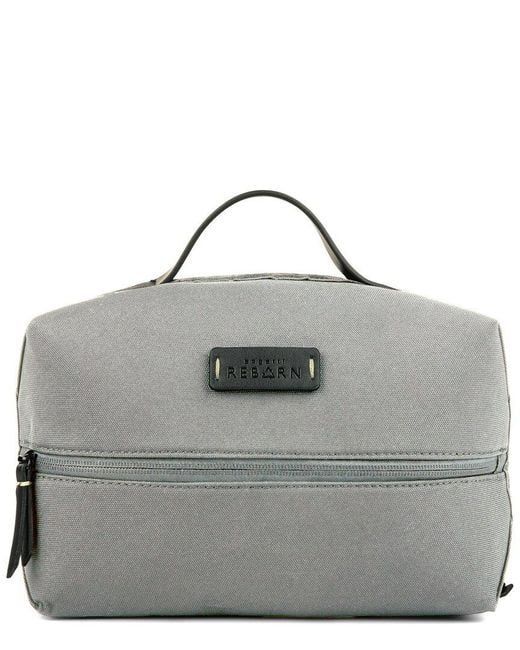 Bugatti Gray Reborn Toiletry Bag