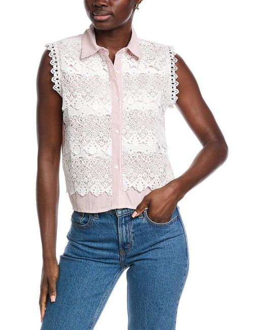 ANNA KAY Blue Syleona Top