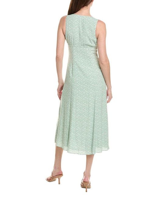 O.P.T Green O.P.T Noa Midi Dress