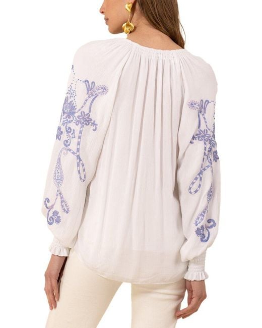 Hale Bob White Jemma Blouse
