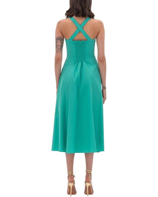 BGL Green Midi Dress