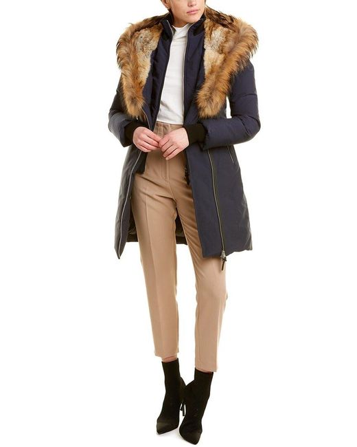 mackage trish navy