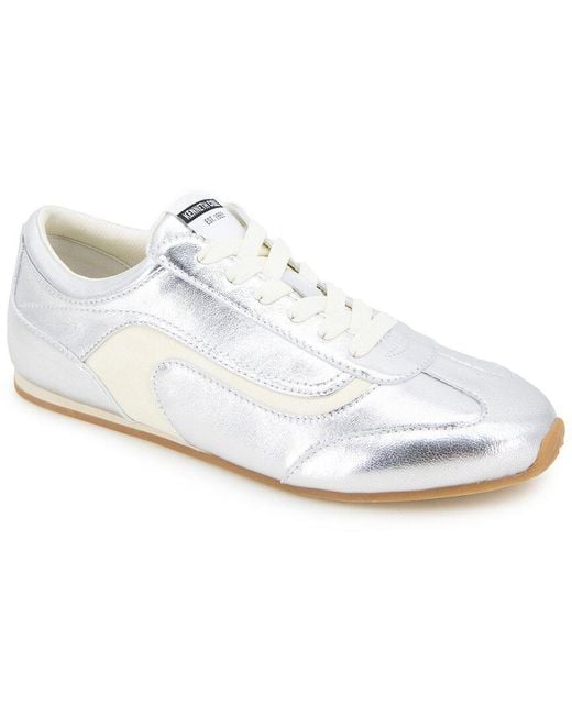 Kenneth Cole White Alma Leather Sneaker