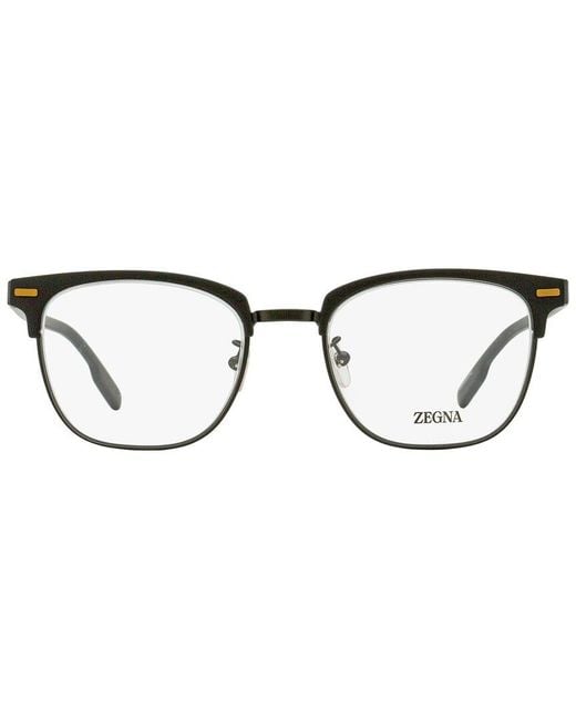 Zegna Metallic Ez5250-H 52Mm Optical Frames for men