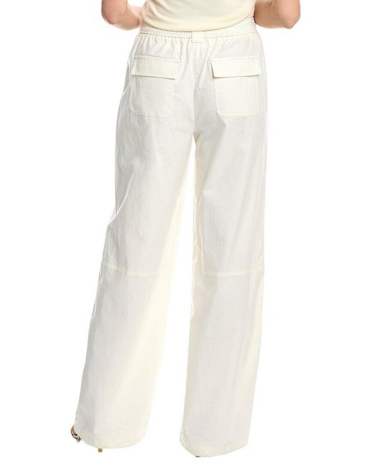 Jonathan Simkhai White Delfina Cargo Pant