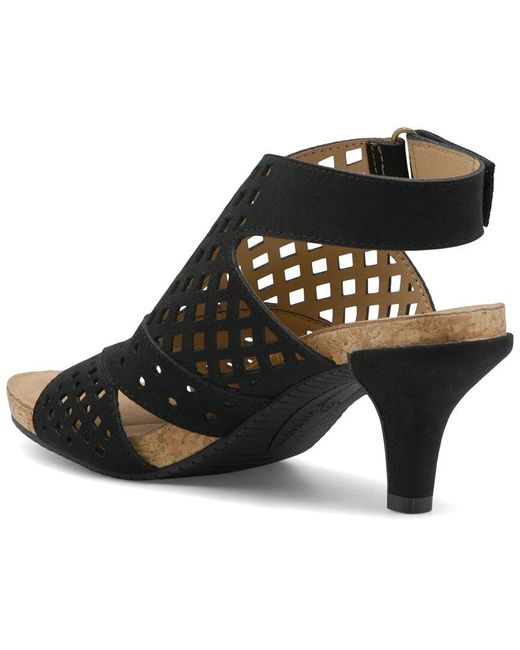 Adrienne Vittadini Black Sheli Sandal