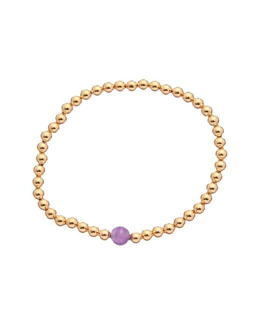 Juvell Metallic 18K Plated Stretch Bangle Bracelet