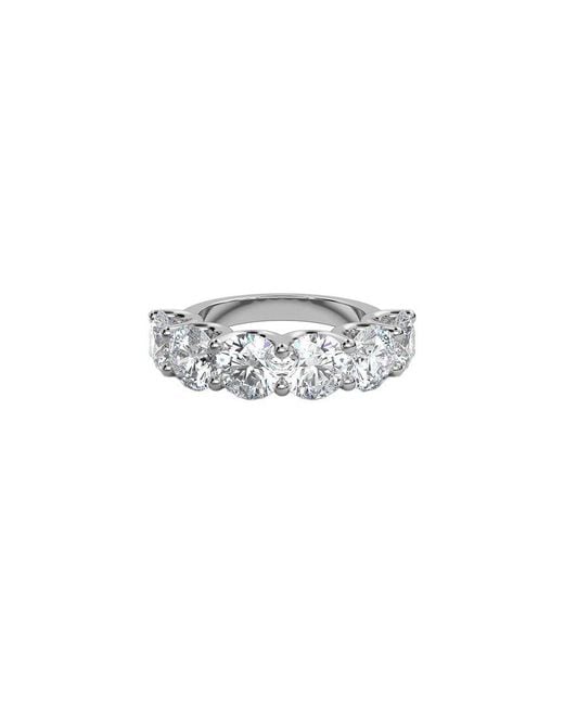 Lab Grown Diamonds White 14K 3.00 Ct. Tw. Lab-Grown Diamond Half-Eternity Ring