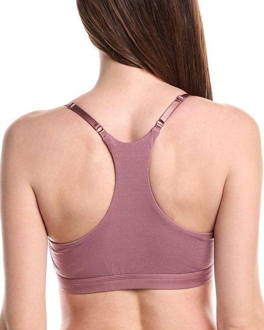 Bam Purple 2Pk Essential Racerback Bralette