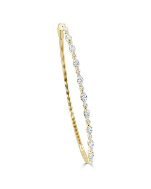 Sabrina Designs White 14K 1.10 Ct. Tw. Diamondsapphire Bracelet