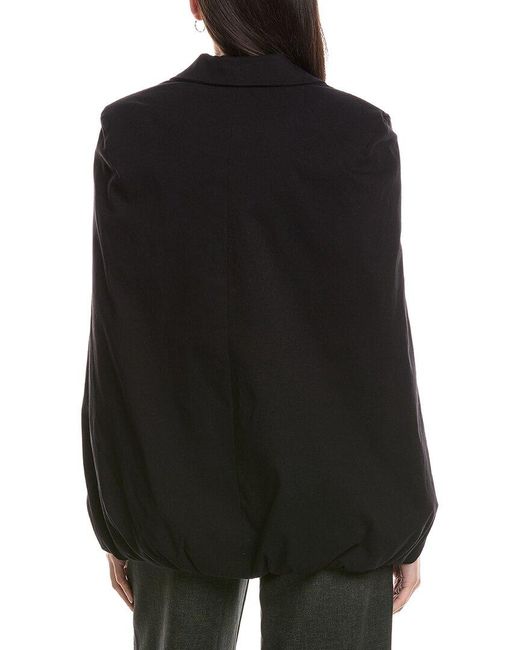 WeWoreWhat Black Cape Blazer