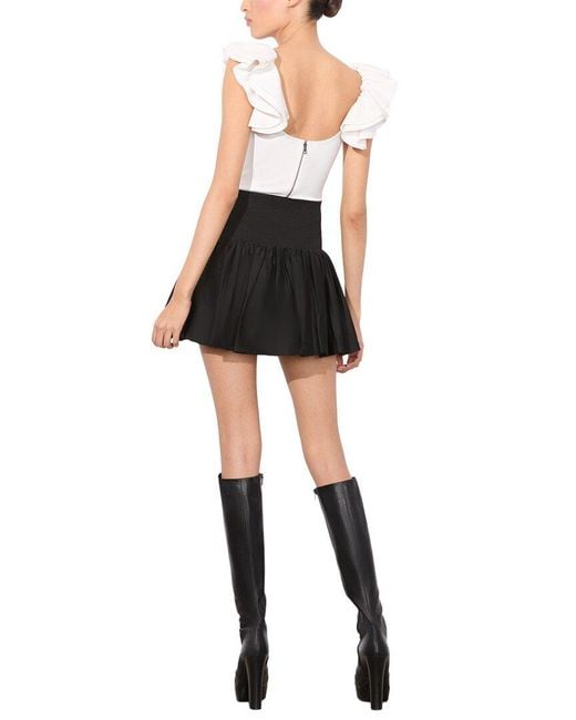 Alice + Olivia Black Alice + Olivia Tawny Bodysuit