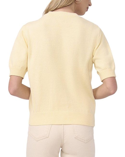Vince Camuto Natural Crewneck Sweater