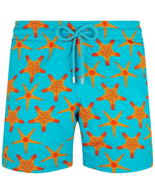 Vilebrequin Blue Starfish Classic Short for men