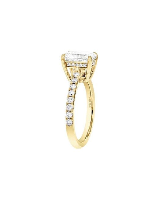 Amairah White 14K 2.35 Ct. Tw. Lab-Grown Diamond Engagement Ring