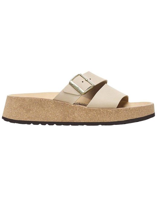 Birkenstock White Almina Leather Sandal