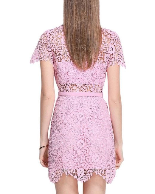 DZA Pink Mini Dress