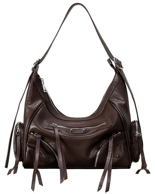 Adele Berto Brown Shoulder Bag