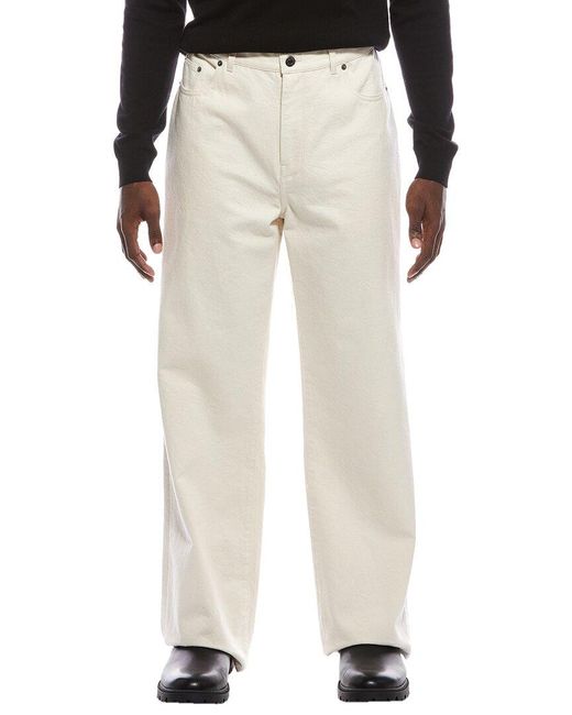 Jonathan Simkhai White Ardie Wide Leg Jean for men