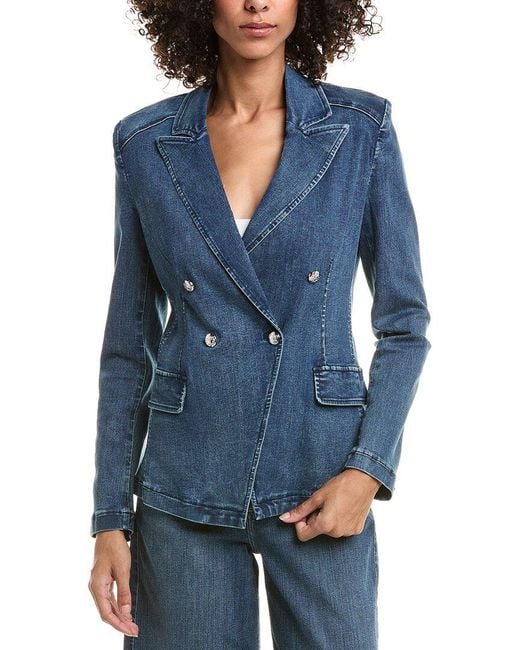 Joseph Ribkoff Blue Denim Blazer
