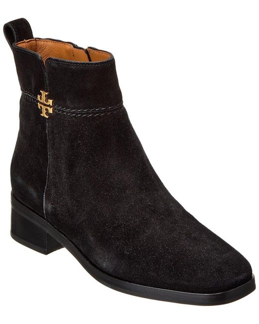 Tory Burch Black Everly Suede Boot