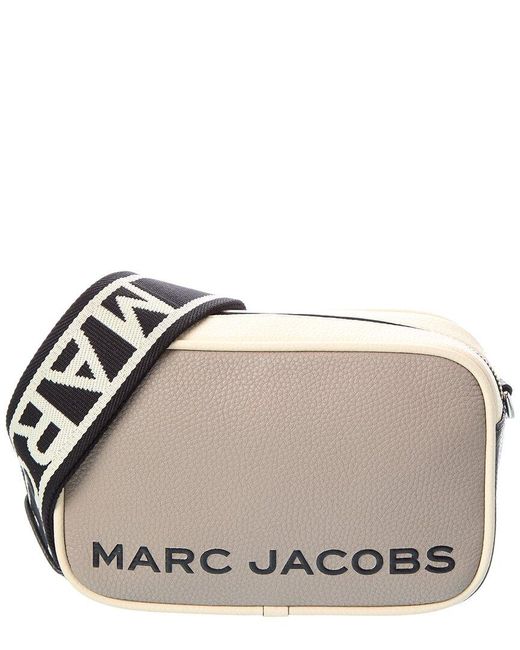 Marc Jacobs Gray Cb Bold Flash Leather Camera Bag