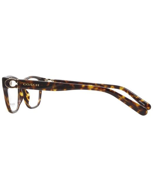 COACH Brown Hc6154 50Mm Optical Frames