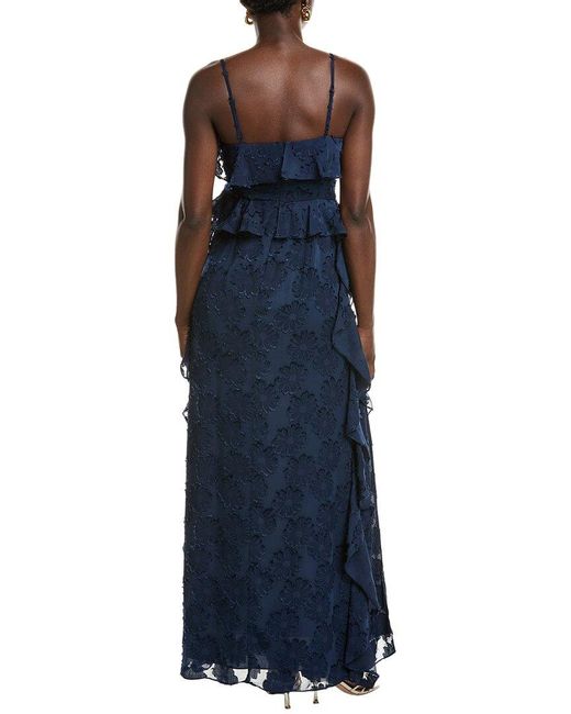 Ramy Brook Blue Lida Maxi Dress