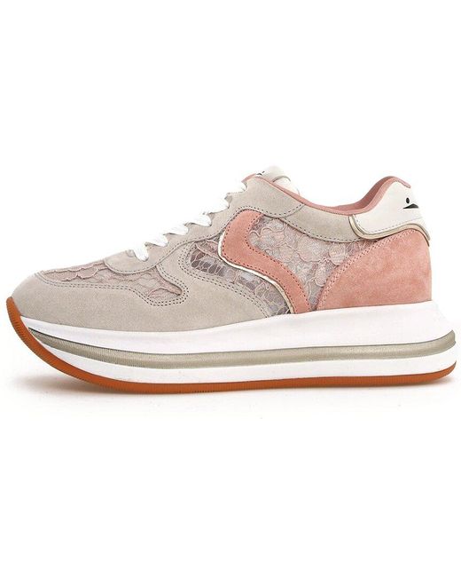 Voile Blanche Multicolor Merry Y Mesh & Leather Sneaker