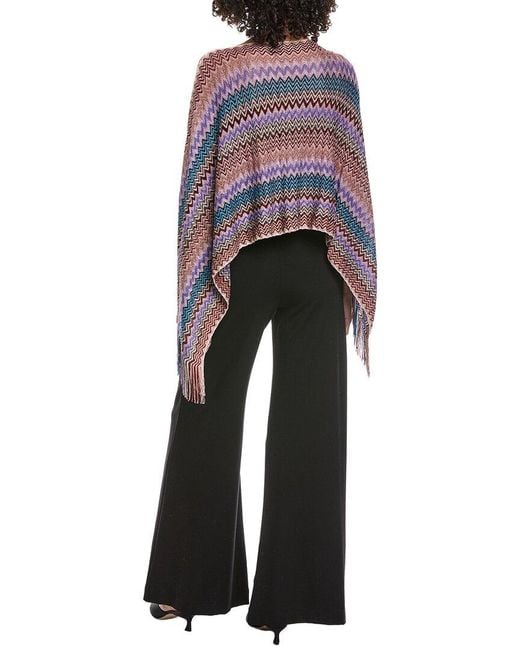 Missoni Gray Poncho