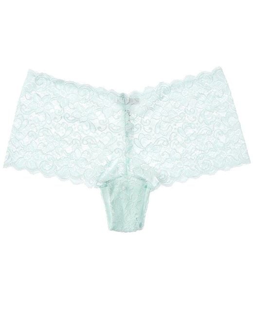 Hanro Blue Luxury Moments Boyleg