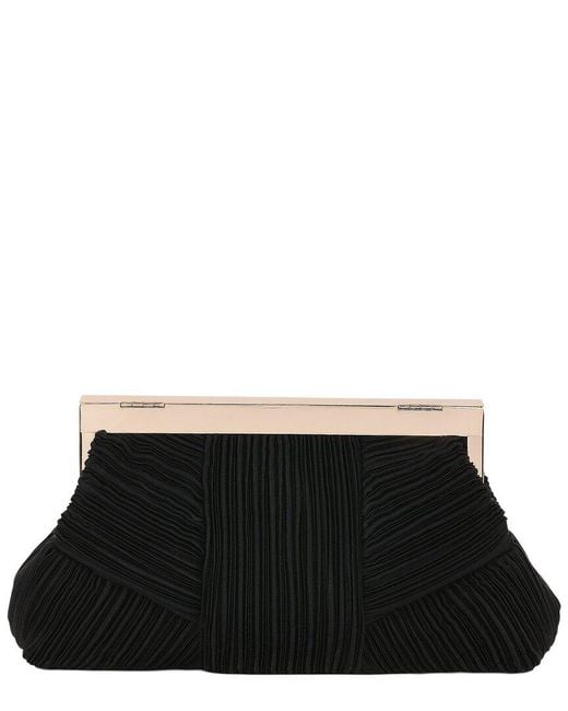Badgley Mischka Black Millie Clutch