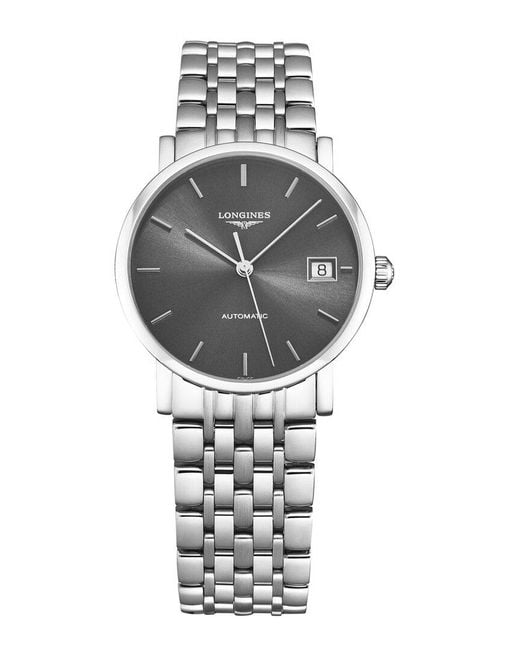 Longines Gray Elegant Watch, Circa 2020s