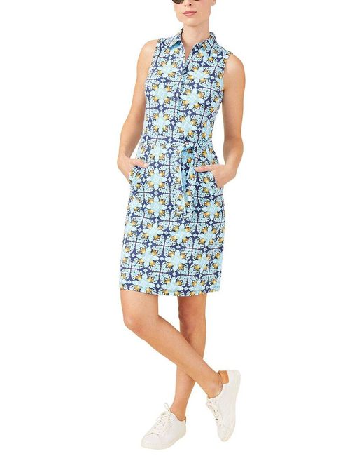 J.McLaughlin Dolly Dress in Blue Lyst