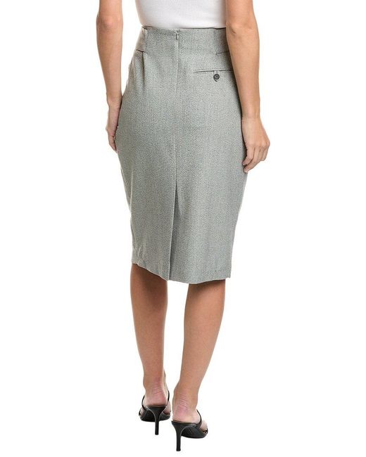 Boss Gray Vakava Skirt