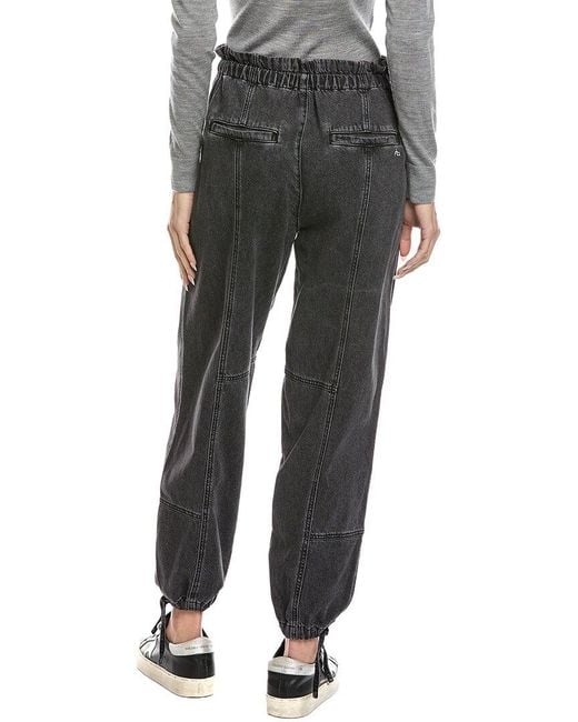 Rag & Bone Black Featherweight Jordan Pant