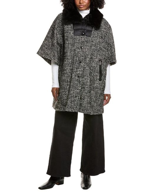 Bogner Black Gwen Knit Wool-Blend Jacket