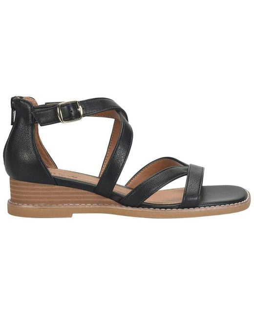 EuroSoft Black Mysti Sandal