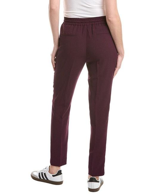 DKNY Purple Straight Pant