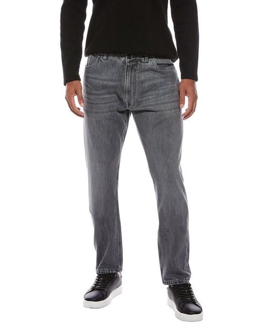 Isaia Black Carrot Fit Denim for men