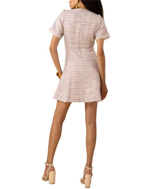 Hale Bob Natural Maxine Mini Dress