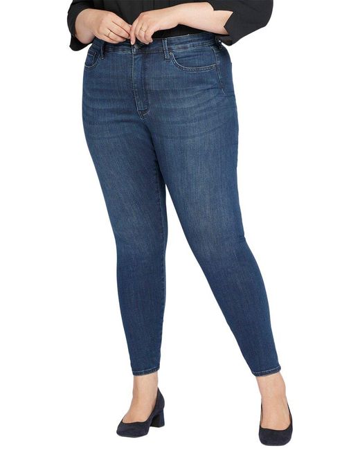 NYDJ Blue Plus Ami High-rise Skinny Jean