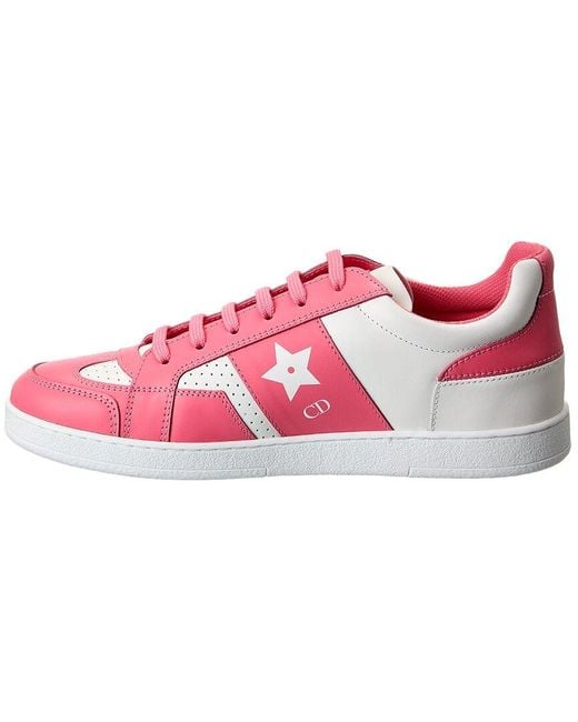 Dior Pink Ors Leather Sneaker