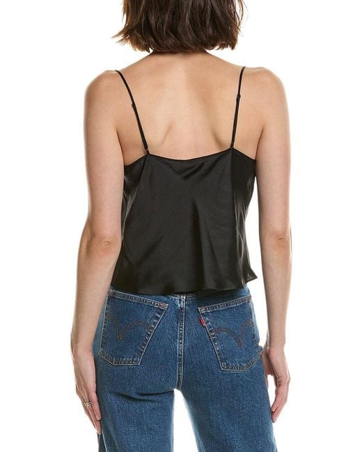 L'Agence Blue Calista Tank Top