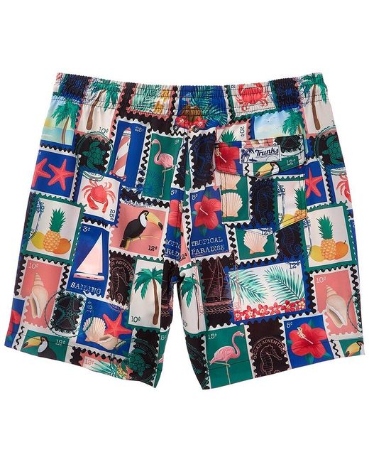 Trunks Surf & Swim Blue Sano Swim Short for men