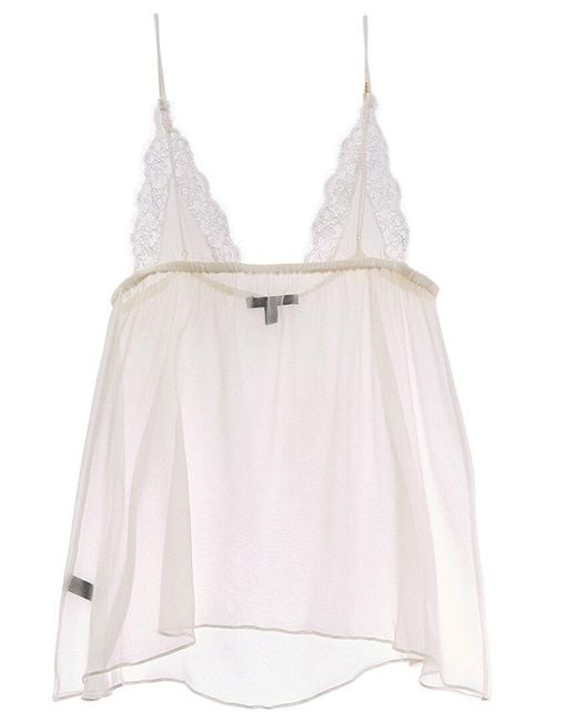 Kiki de Montparnasse Pink Tetine Lace Babydoll